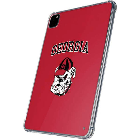 University of Georgia Bulldogs Logo iPad Pro 11in (2024) Clear Case